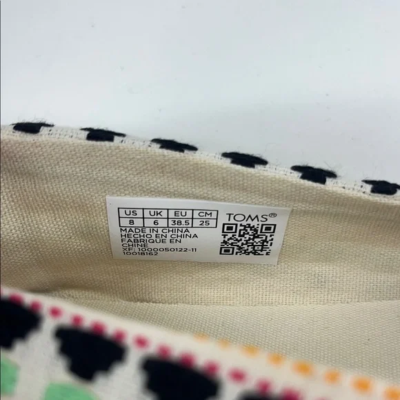 NWT Toms Alpargata Rope Espadrilles in Natural Global Woven Size 8 - Picture 5 of 7